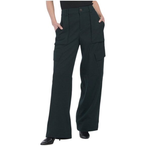 VINCE Wool Blend Brushed High Rise Easy Pants - Picture 1 of 2